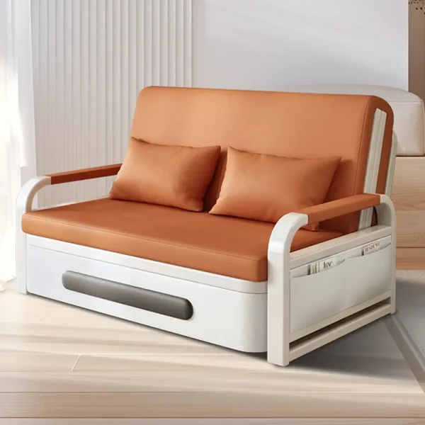 topone modern sofa bed with wood frame storage included free pillows 03 3 600x600 2